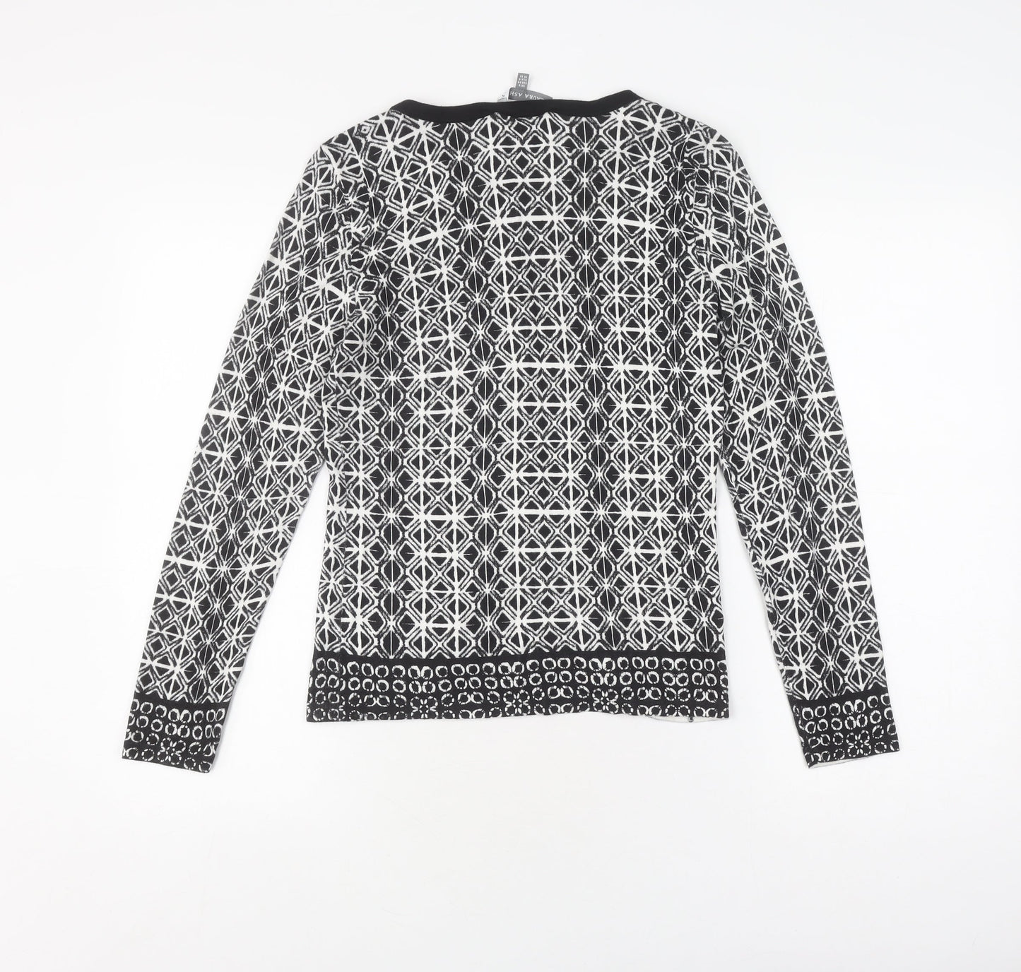 Laura Ashley Women's Geometric Knit Jumper, Size 8