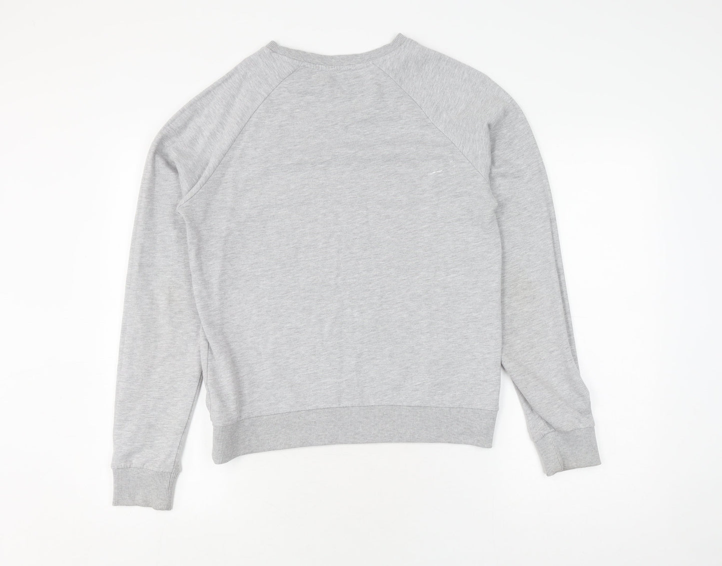 Firetrap Blackseal Grey Pullover Sweatshirt M Unisex