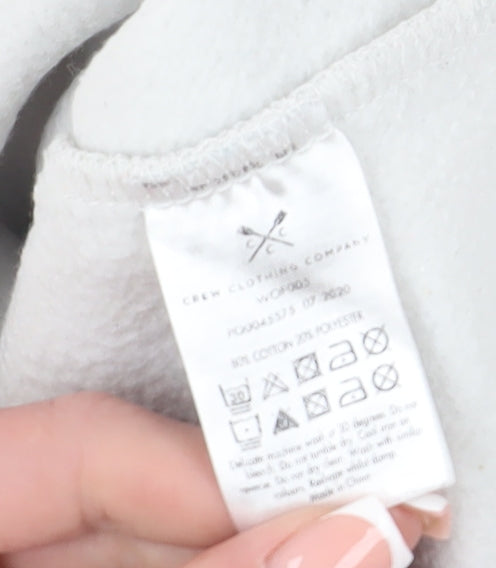 Crew Clothing Women’s Grey Sweatshirt, Size 10