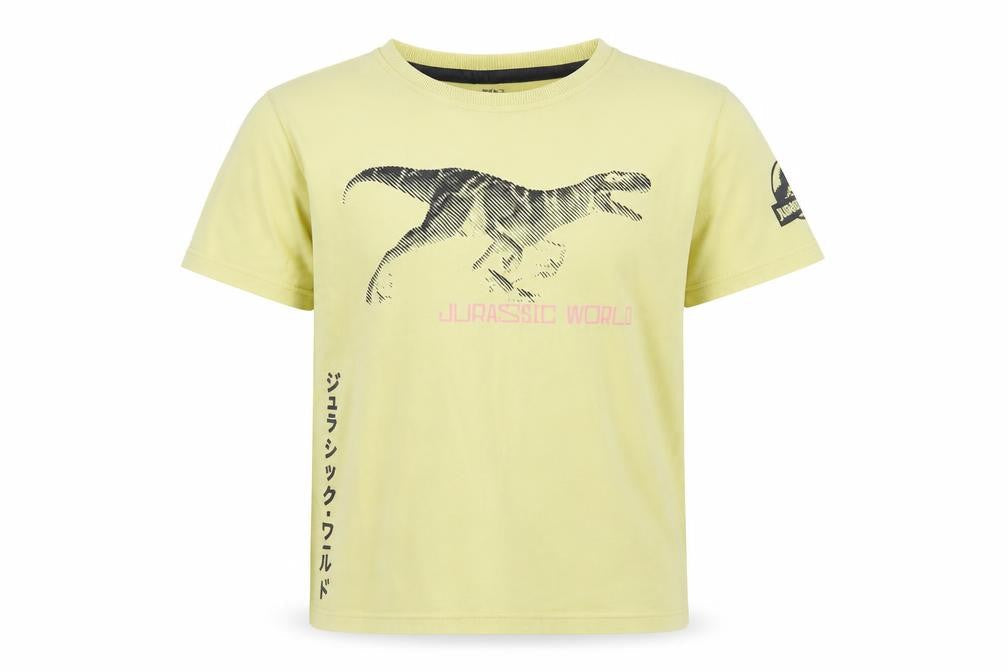 Marks & Spencer Boys Yellow Jurassic World T-Shirt, Size 9-10