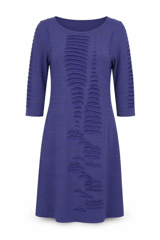 Aldomartins Women's Blue Shift Dress Medium