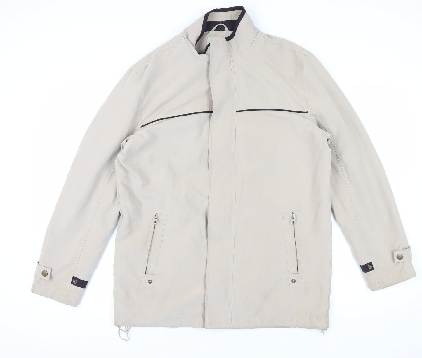 Greenwoods Men's Beige Medium Casual Jacket