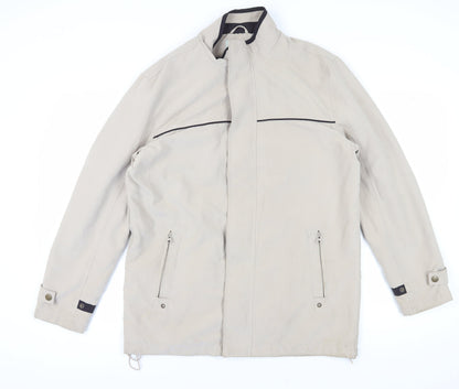 Greenwoods Men's Beige Medium Casual Jacket