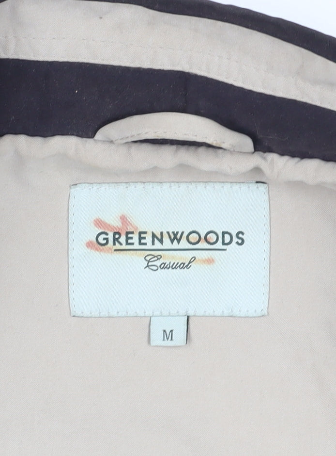 Greenwoods Men's Beige Medium Casual Jacket