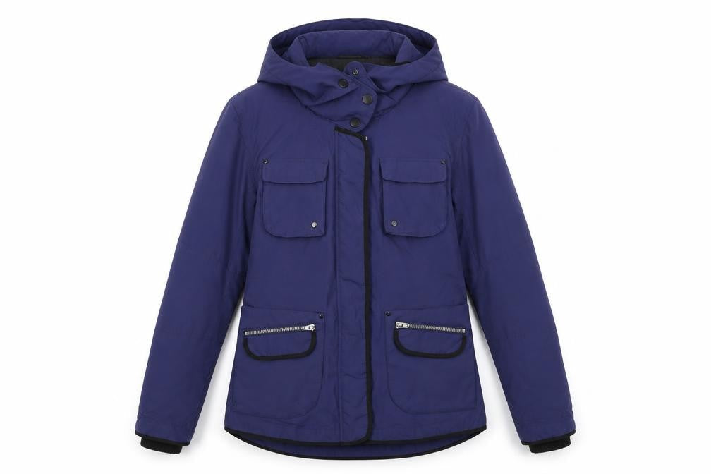 Next Women's Blue Parka Jacket Size 14