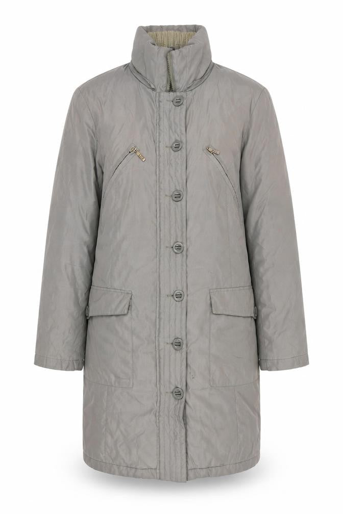 Marks & Spencer Women's Grey Coat - S, Overcoat Style