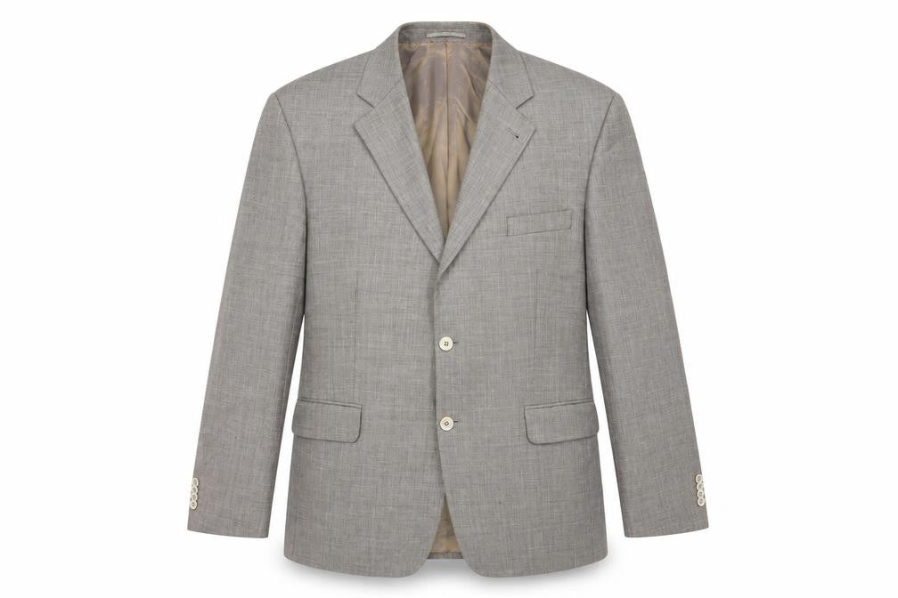Montague Jeffery Men's Grey 46R Classic Blazer
