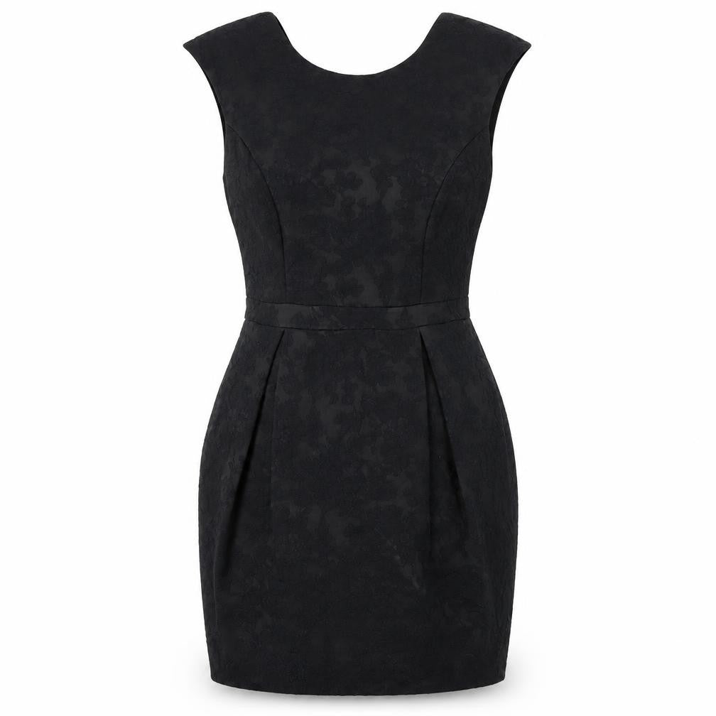 River Island Black Sheath Dress, Size 10, Party
