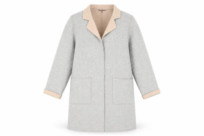 Marks & Spencer Women's Grey Overcoat Size 10