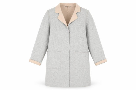 Marks & Spencer Women's Grey Overcoat Size 10