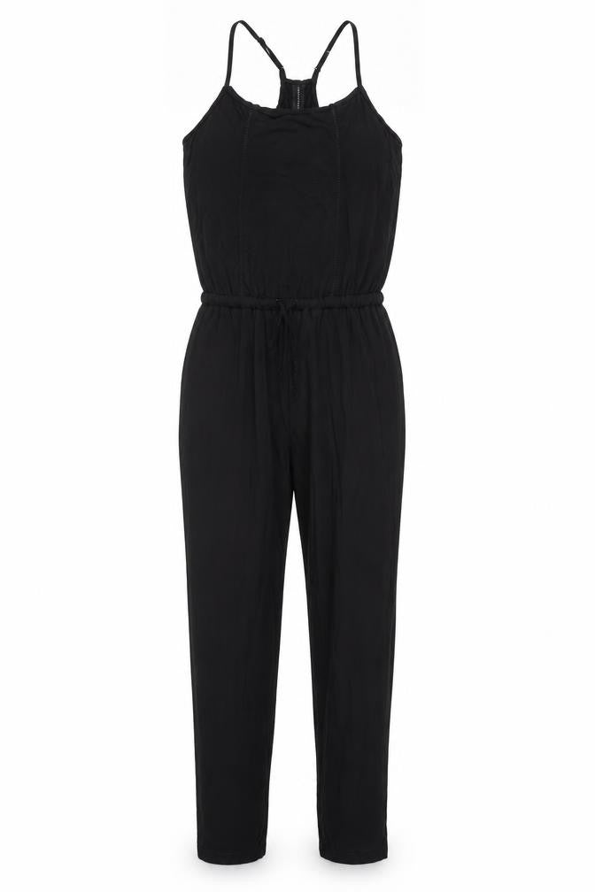Next Women's Black Jumpsuit, Size 6, Elastic Waist