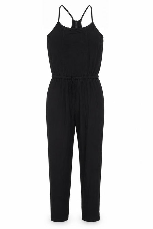 Next Women's Black Jumpsuit, Size 6, Elastic Waist
