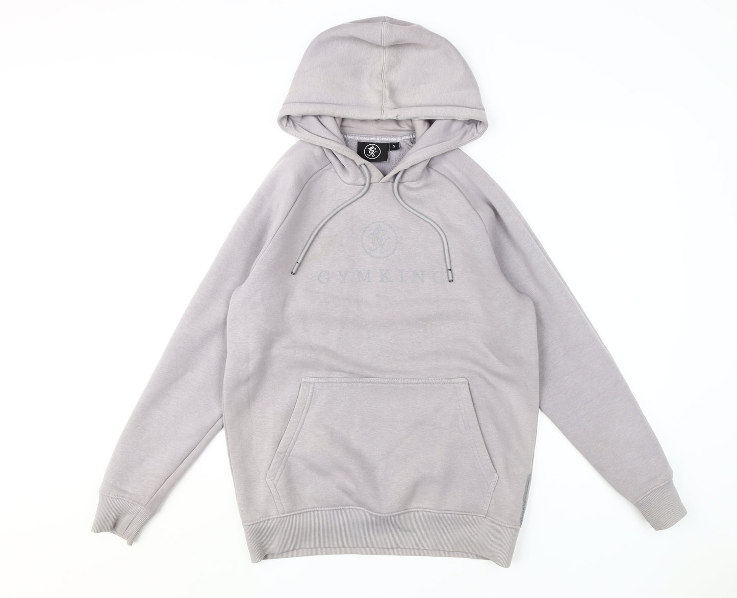 Gym King Men's Grey Pullover Hoodie Size S