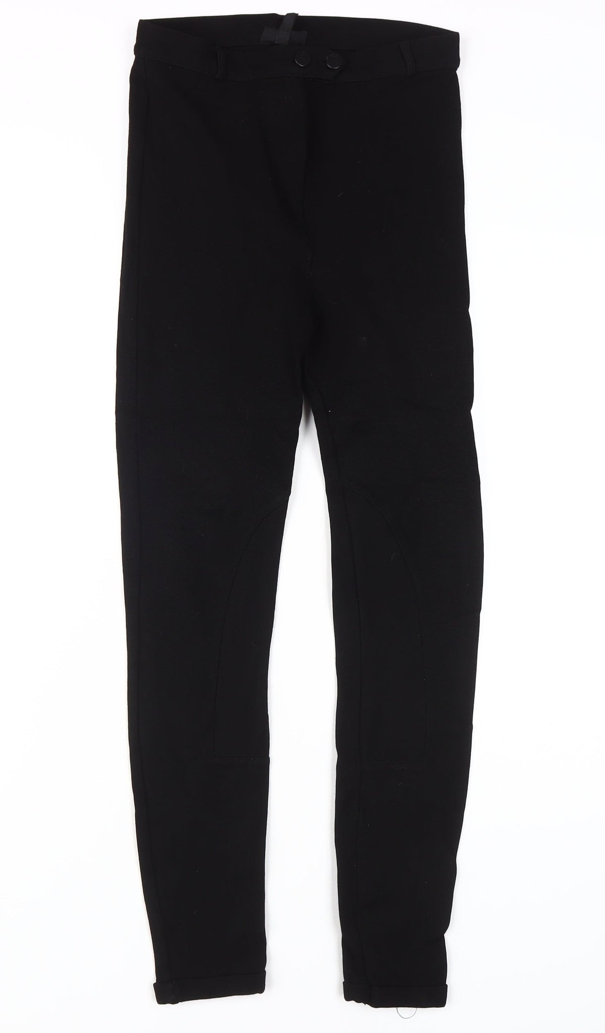 Topshop Women's Black Skinny Jegging in Size 10