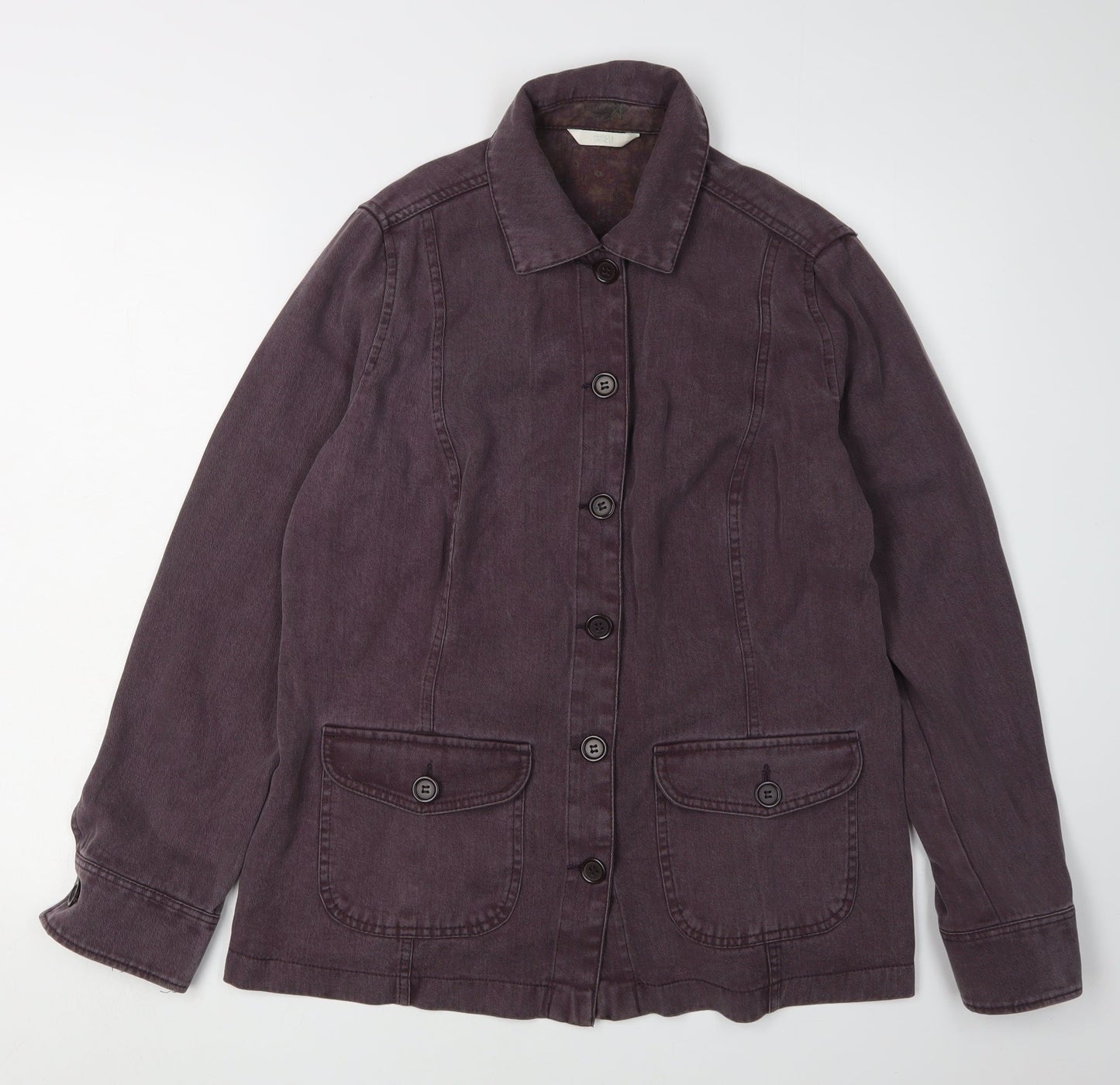 Marks and Spencer Women's Purple Mid-Length Jacket
