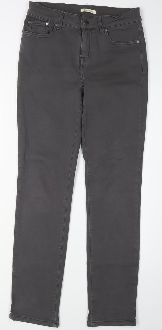 Barbour Women's Grey Skinny Jeans Size 10 Slim Fit