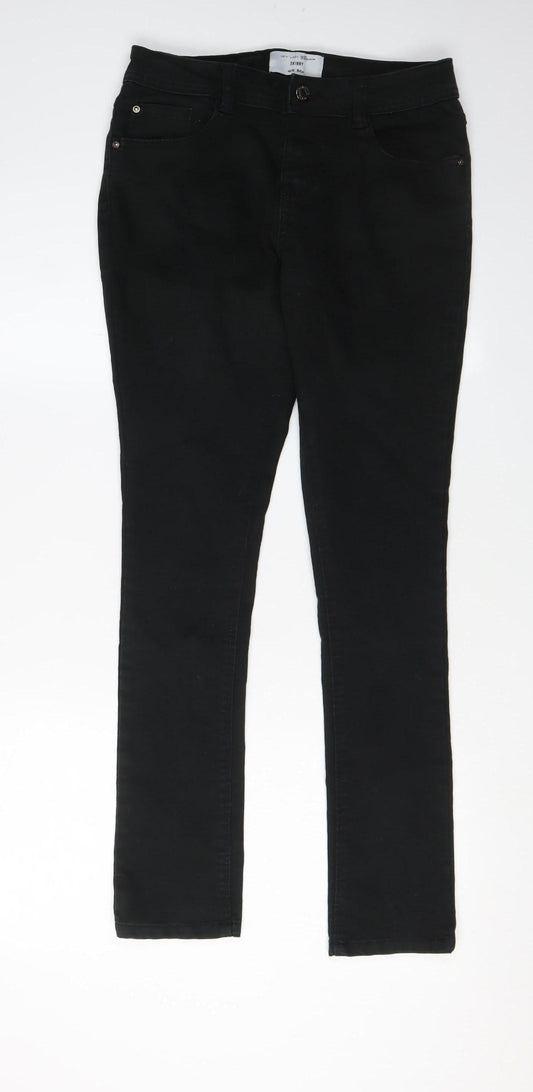 New Look Girls Black Skinny Jeans - Size 11