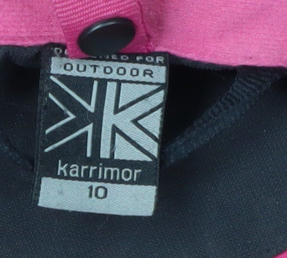 Karrimor Women's Black Parka 10 Hooded Waterproof Jacket