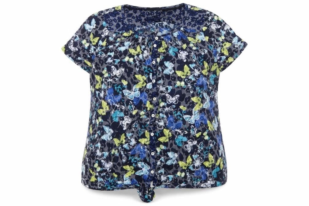 Marks & Spencer Women's Multicoloured Blouse - Size 12