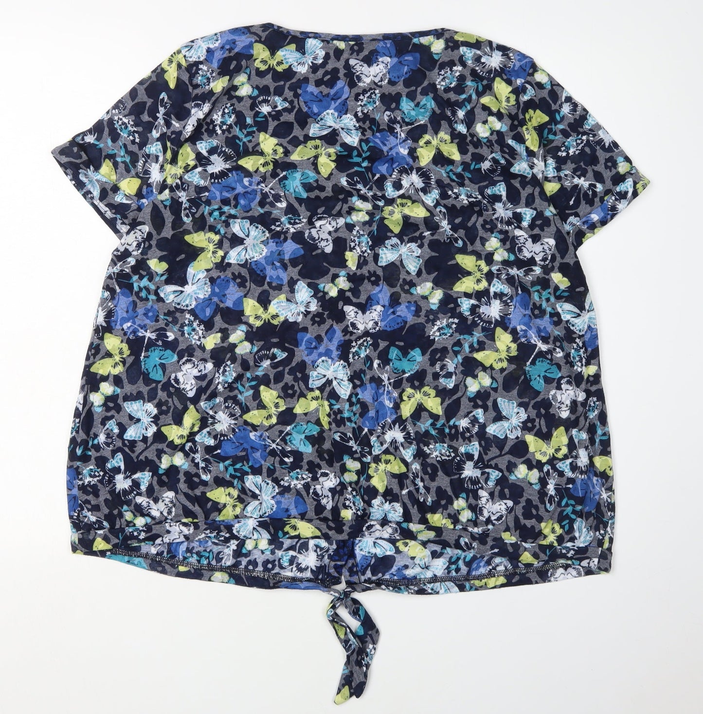 Marks and Spencer Women's Multicoloured Blouse - Size 12