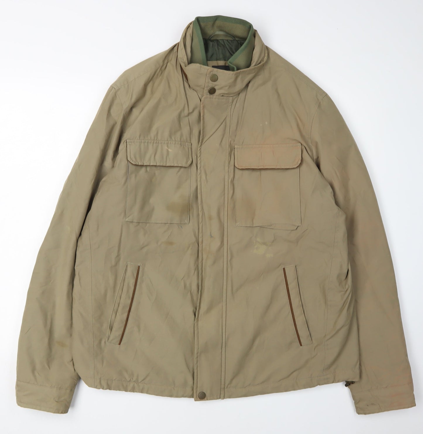 Marks and Spencer Men's L Brown Military Jacket
