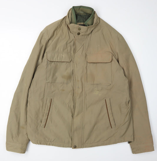 Marks and Spencer Men's L Brown Military Jacket