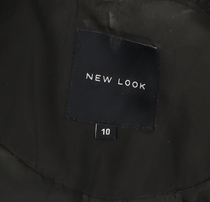 New Look Women’s Green Bomber Jacket, Size 10