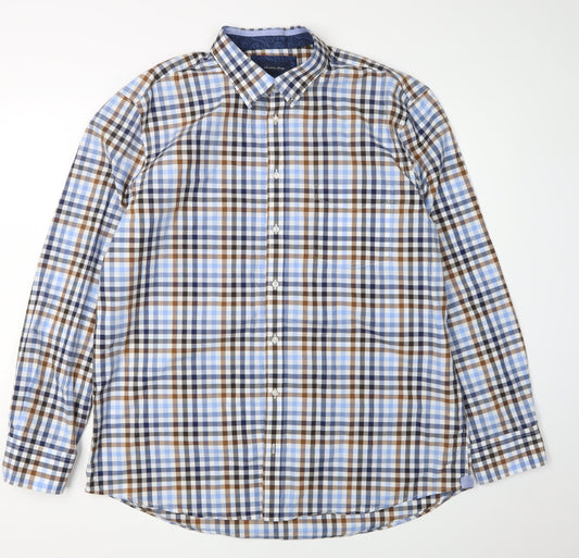 Christian Berg Men's Multicolour XL Check Shirt