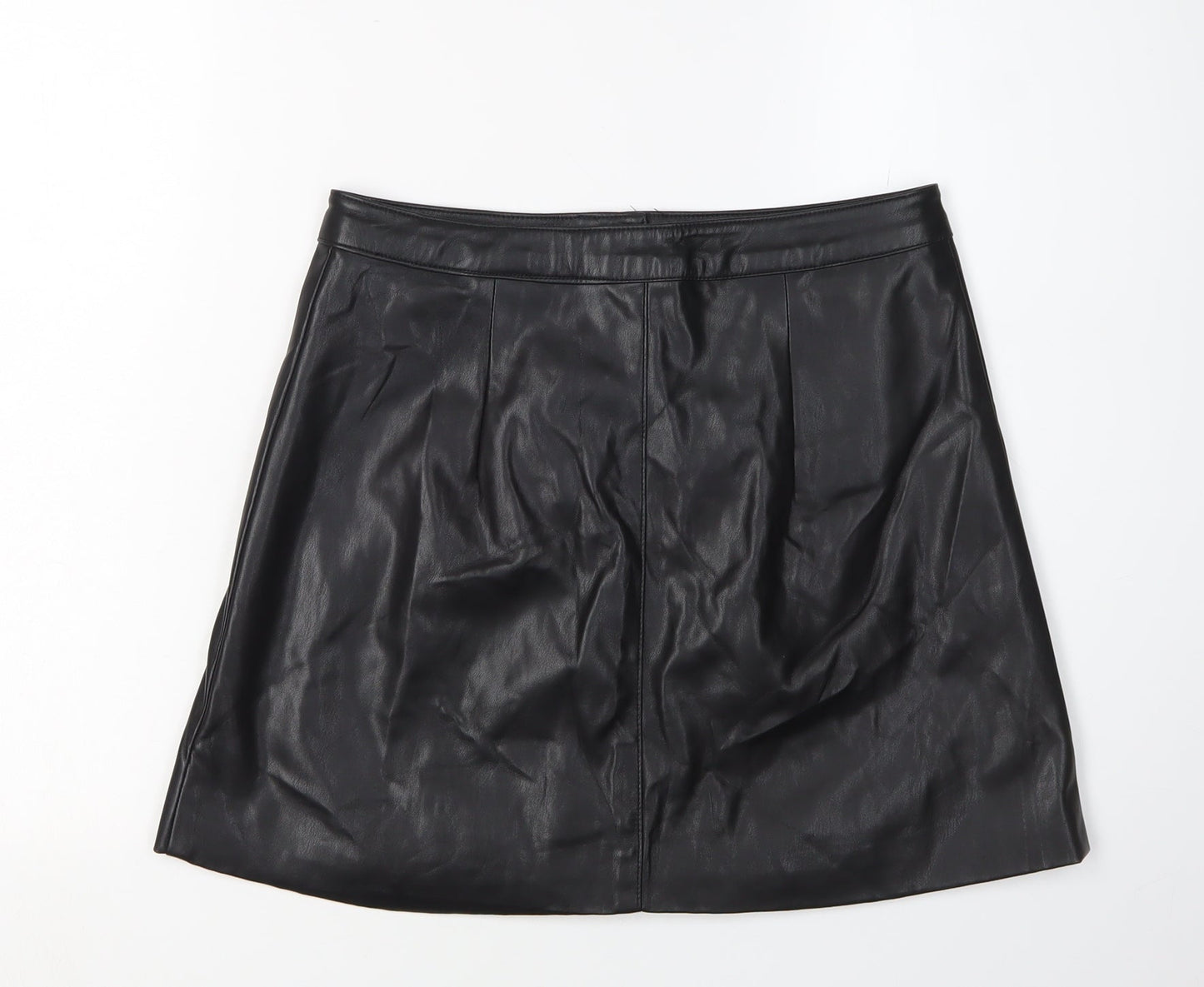 H&M Women's Black Short Pencil Skirt Size 10