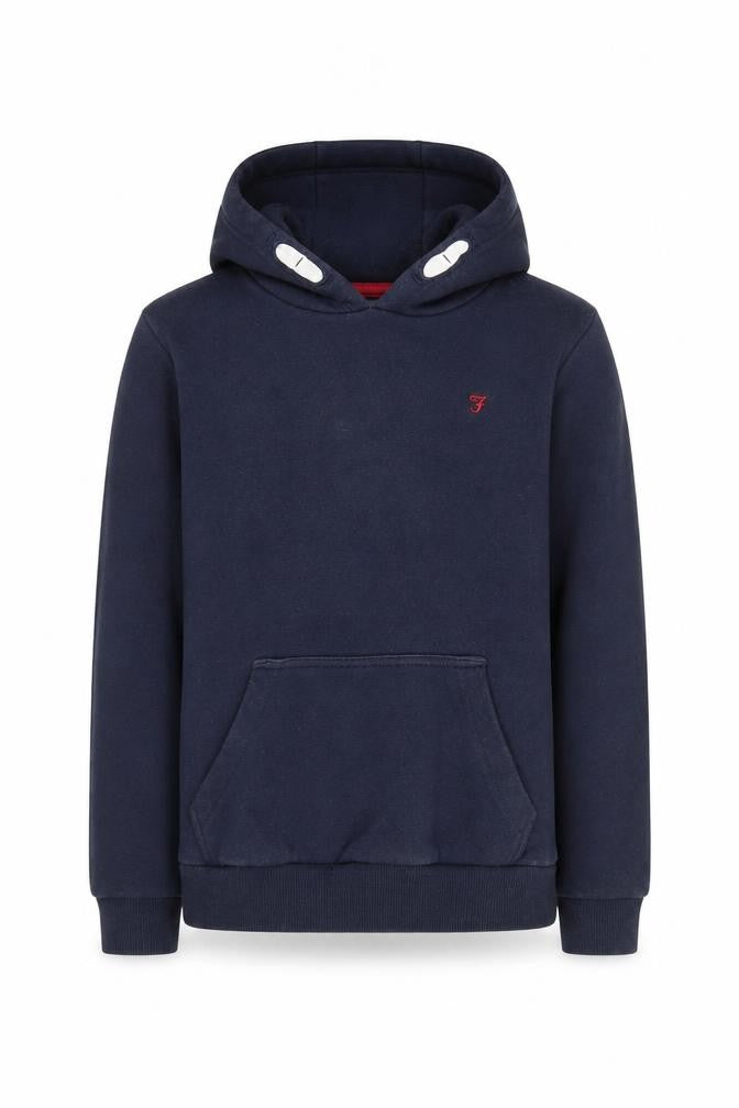 Farah Boys Blue Pullover Hoodie 10-11Y Hooded Casual Wear