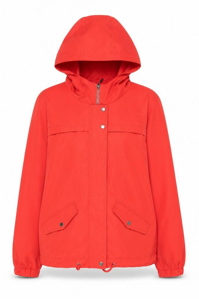 Jacqueline de Yong Women's Red Anorak Jacket S