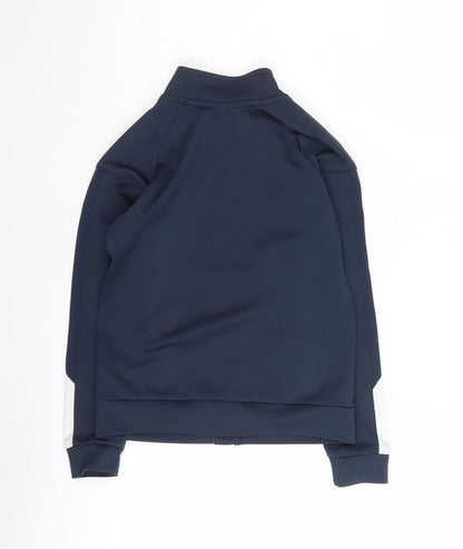 Back view of Sondico boys’ blue track jacket 5-6 years activewear