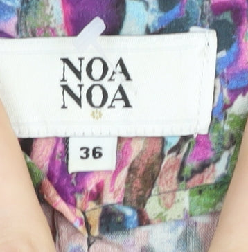 Noa Noa Women's Multicoloured Floral Shift Dress Size 8