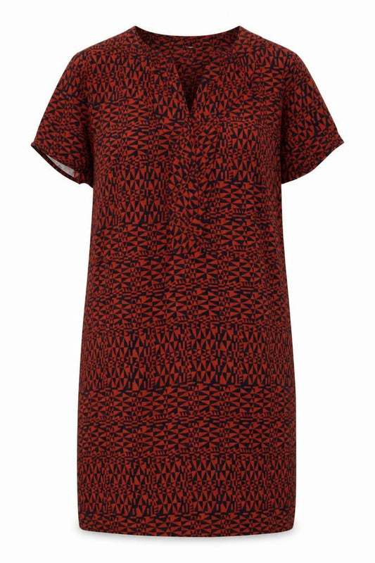White Stuff Women's Multicoloured Shift Dress Size 14