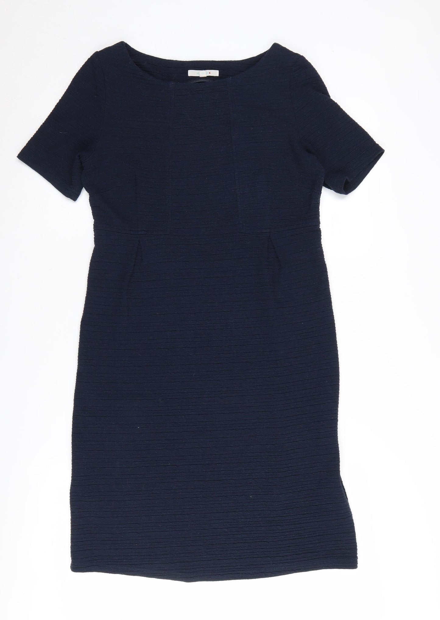 White Stuff Women's Blue Sheath Dress Size 12