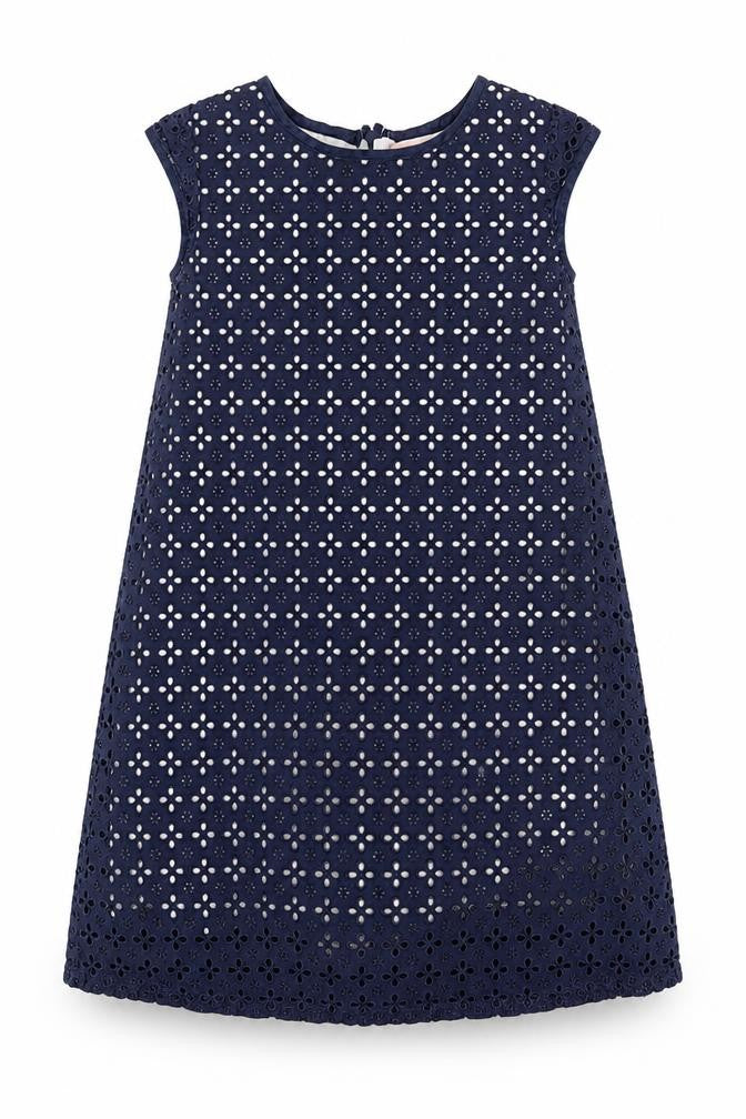 Jigsaw Girls Blue Floral Shift Dress 8-9 Years