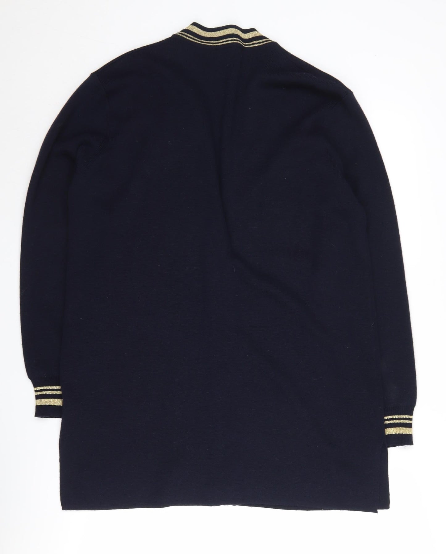 Viyella Women's Black V-Neck Cardigan, Medium