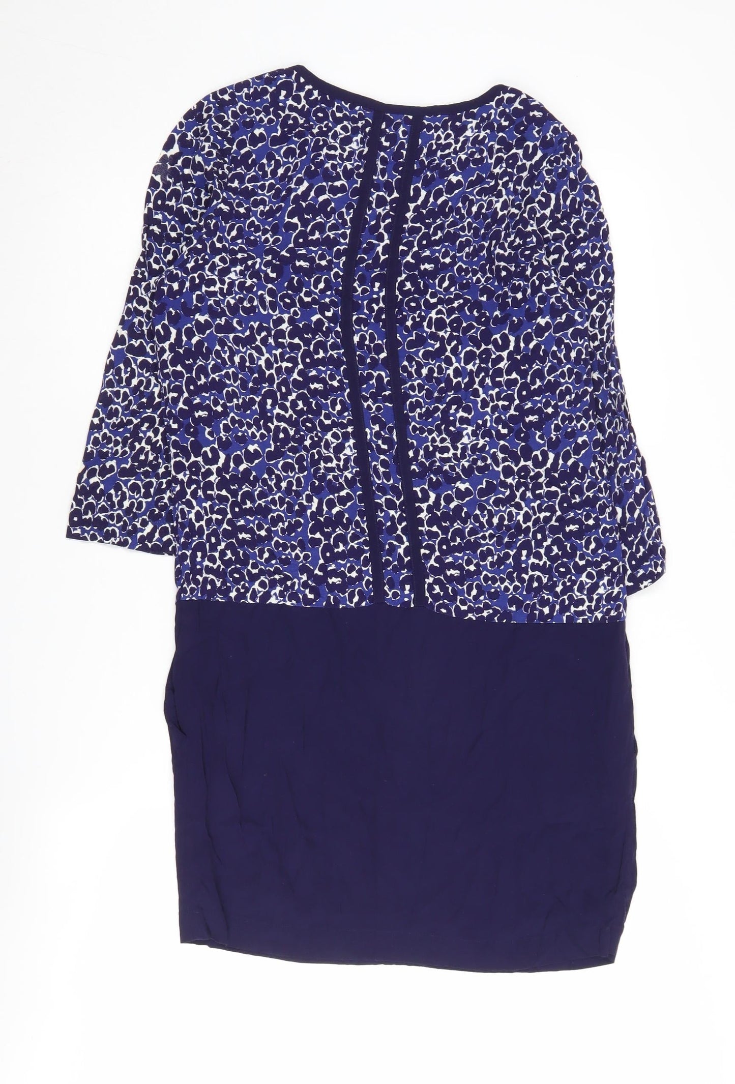Joules Women's Multicoloured Animal Print Shift Dress, Size 8