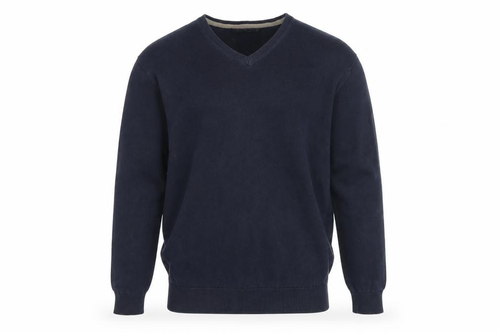 James Pringle Men's Blue Cotton Pullover Jumper M
