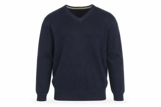 James Pringle Men's Blue Cotton Pullover Jumper M