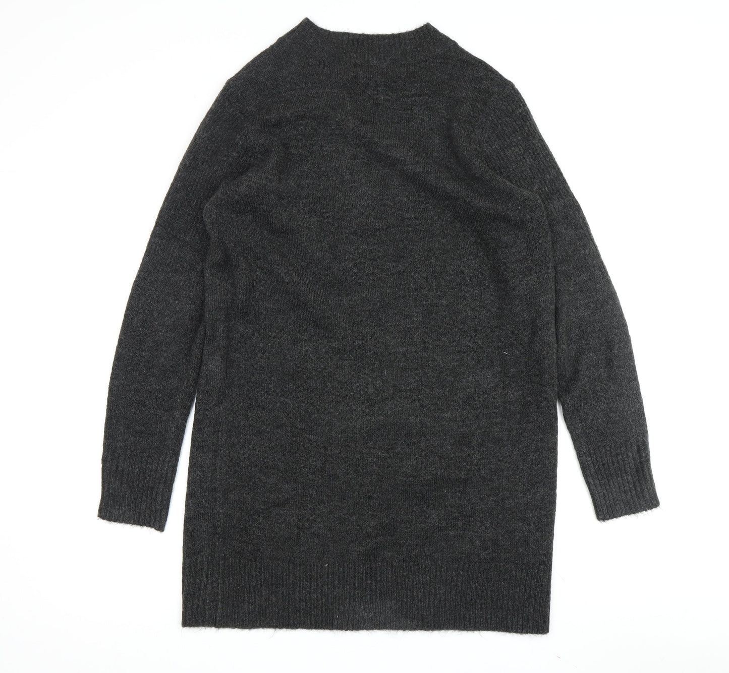 JDY Women's Black Crew Neck Pullover Jumper, S, Wool Blend
