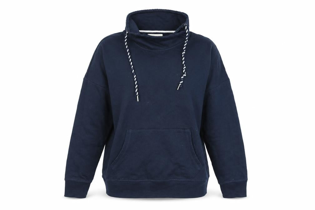 David Jones Women's Blue Pullover Hoodie M
