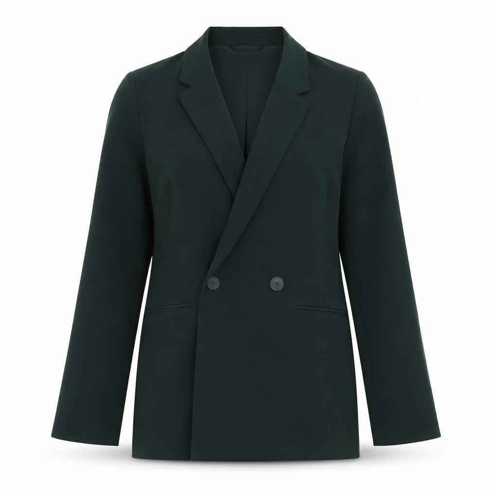 H&M Women's Green Blazer XS - Professional & Stylish