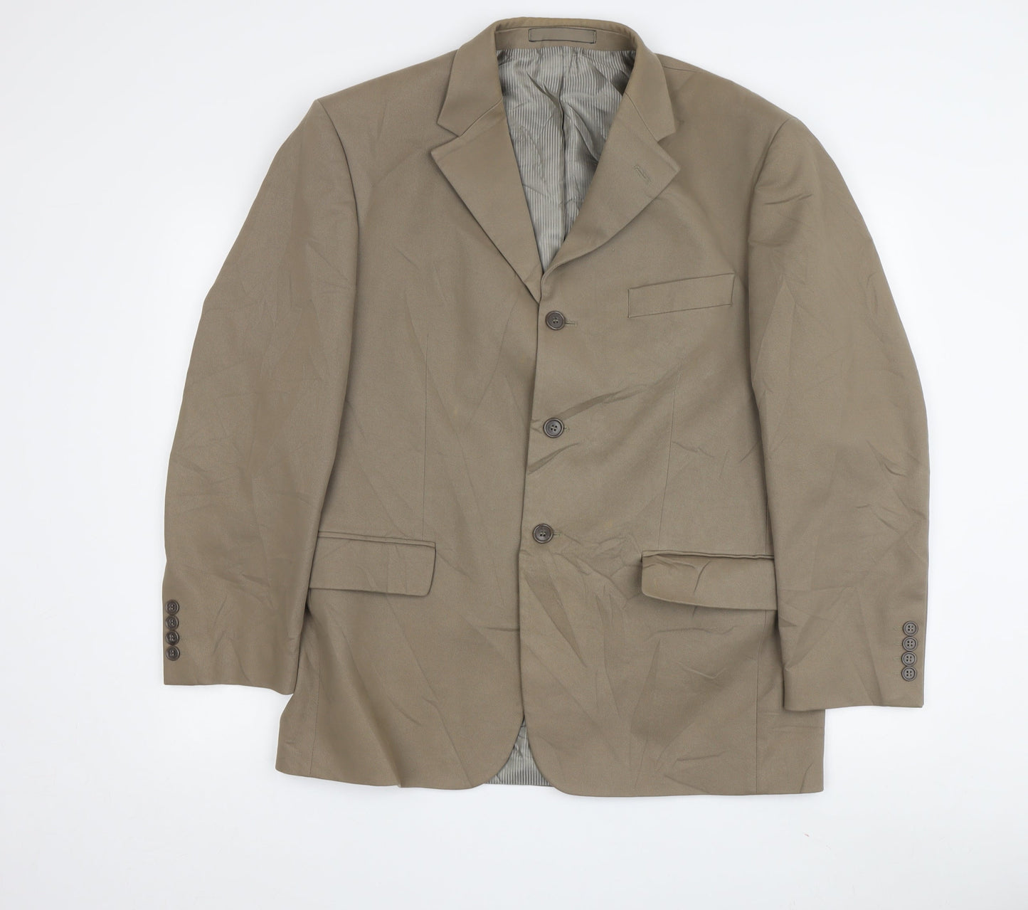 Marks & Spencer Men's Brown Blazer - Size 40S, Classic Fit, Autumn Ready