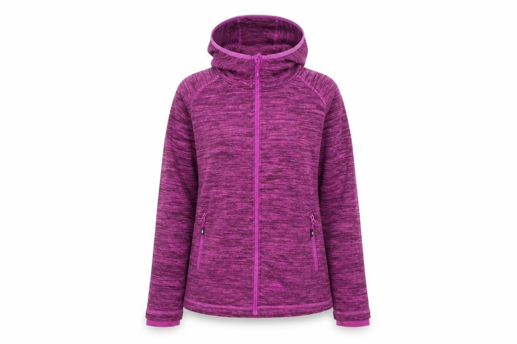 Trespass Women's Purple Full Zip Hoodie Size M