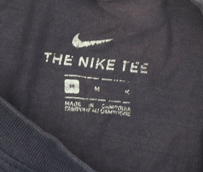 Nike Men's Blue Medium Logo T-Shirt