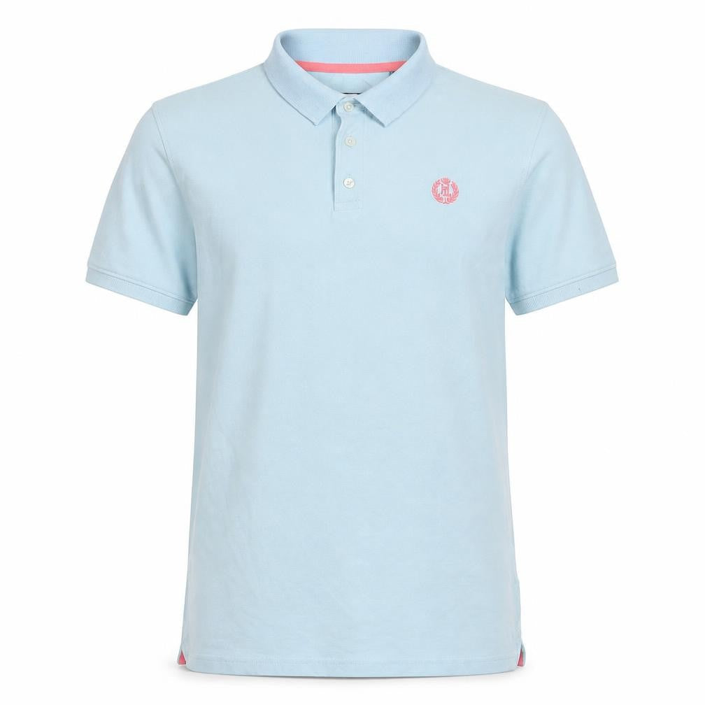 Henri Lloyd Boys Blue Polo Shirt 14-15 Years Casual Logo