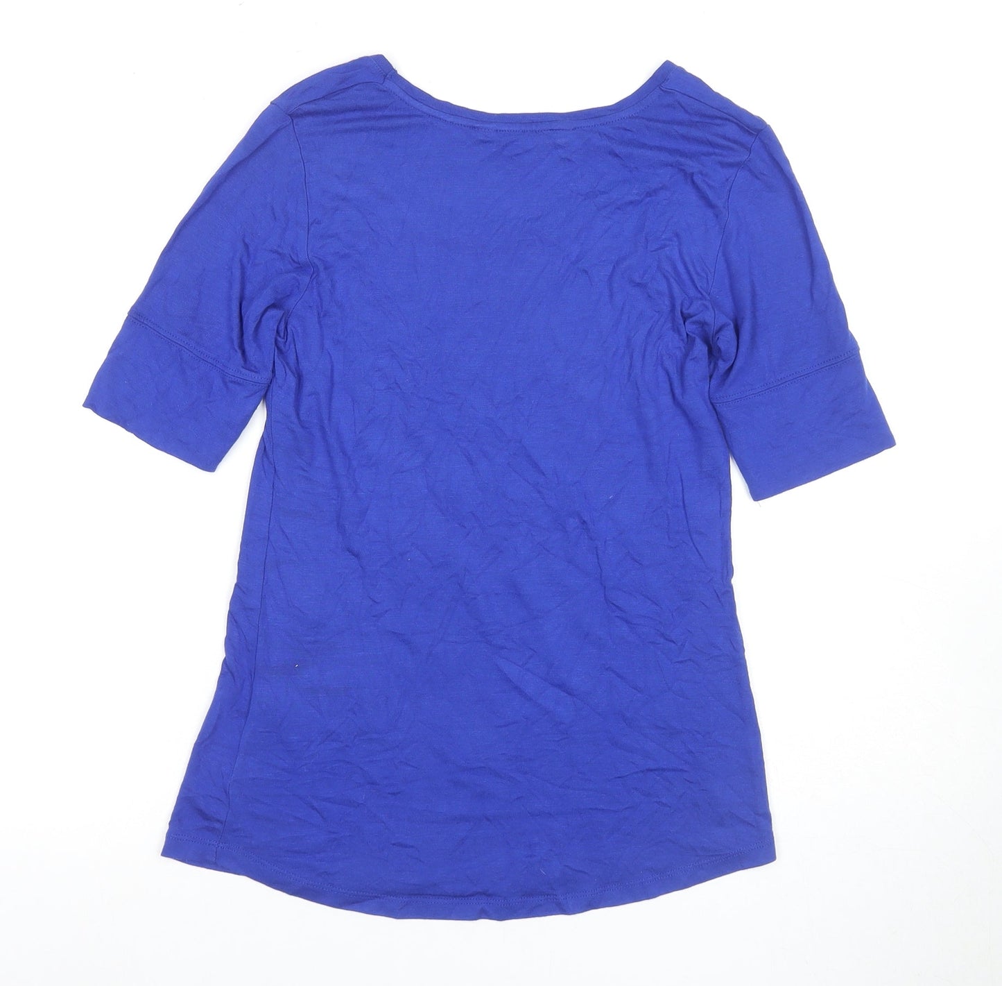 Part Two Women's Blue XS Basic T-Shirt Scoop Neck