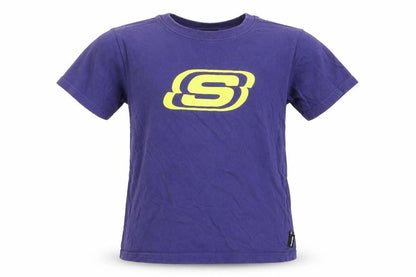 Skechers Boys Purple Graphic T-Shirt Size 6 Years