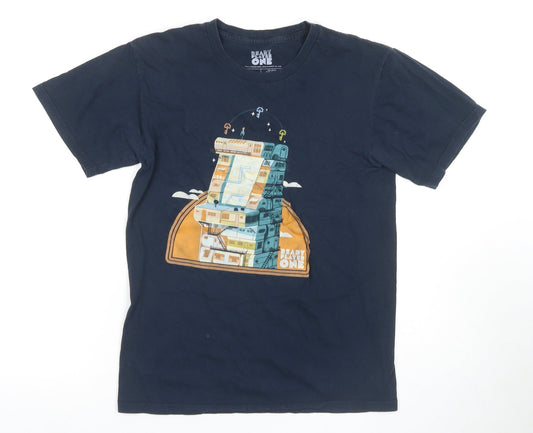 Loot Crate Men's Blue S Ready Player One T-Shirt